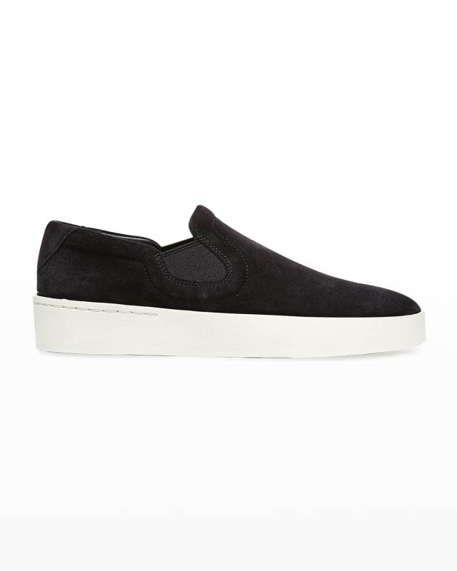 Pacific Suede Slip-On Sneakers
